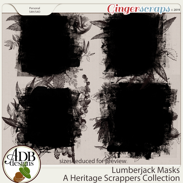 Lumberjack Masks by ADB Designs
