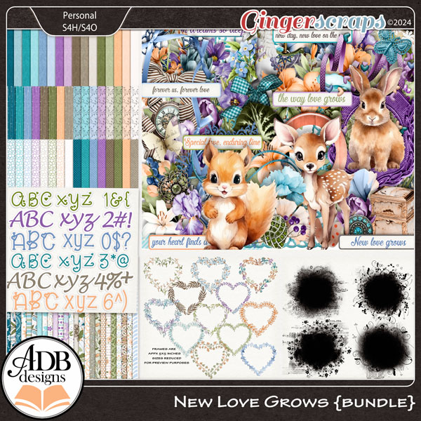 New Love Grows Bundle by ADB Designs