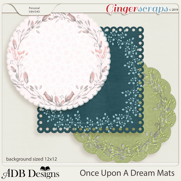 Once Upon A Dream Mats by ADB Designs