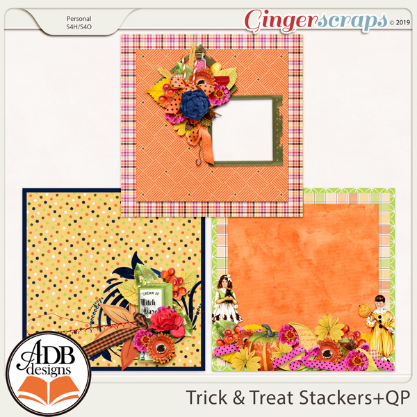 Trick and Treat Stackers and QP by ADB Designs