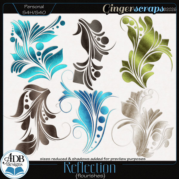 Reflection Flourishes by ADB Designs