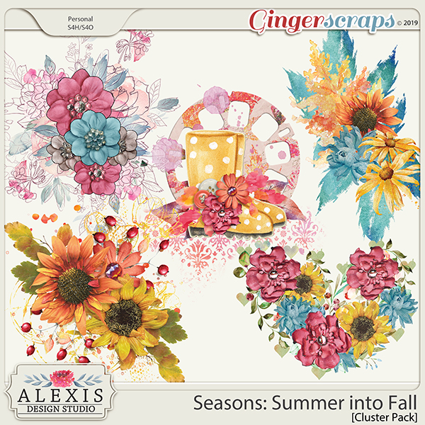 Seasons: Summer into Fall - Cluster Pack