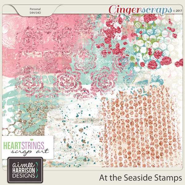 At the Seaside Stamps