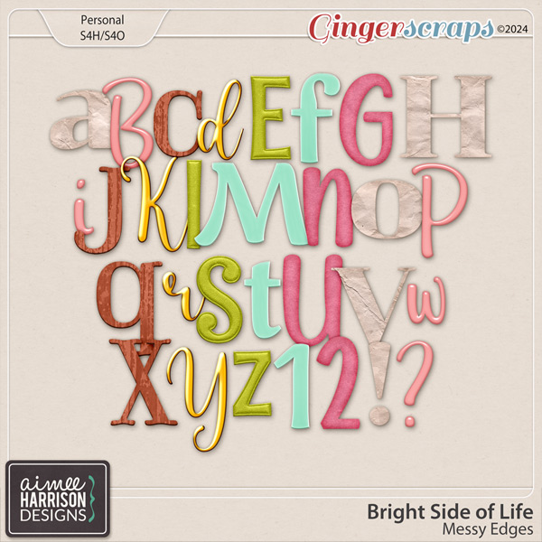 Bright Side of Life Alpha Sets by Aimee Harrison