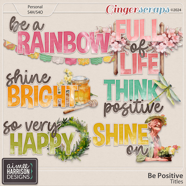Bright Side of Life Titles by Aimee Harrison