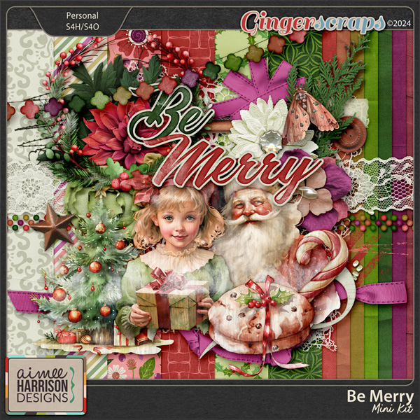 Be Merry Mini Kit by Aimee Harrison