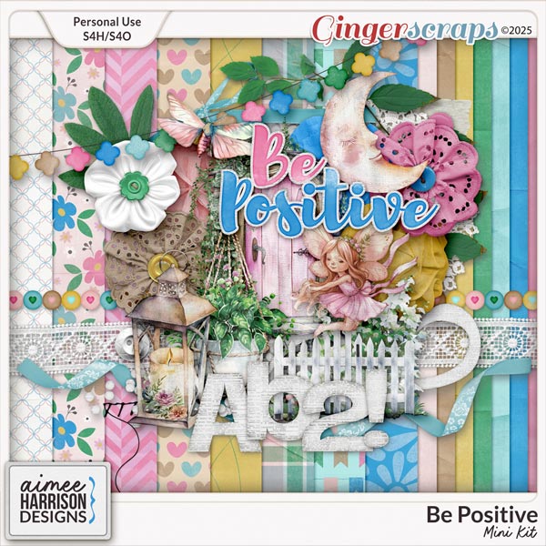 Be Positive 2025 Mini Kit by Aimee Harrison