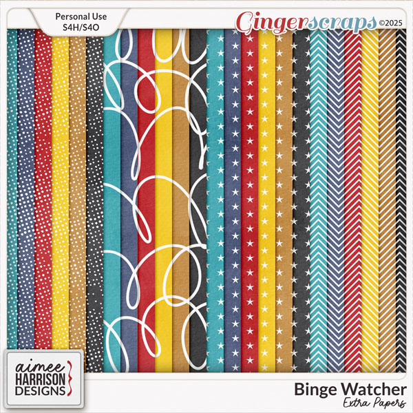 Binge Watcher Extra Papers by Aimee Harrison