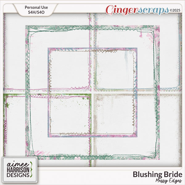 Blushing Bride Messy Edges by Aimee Harrison