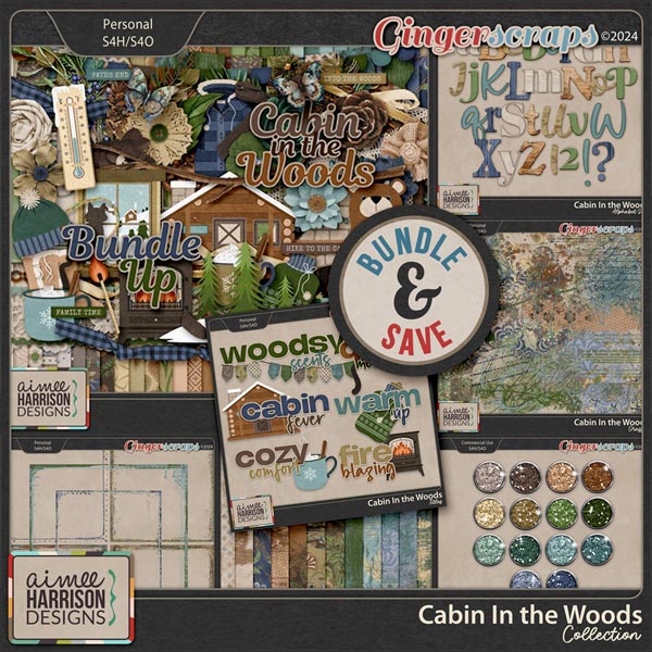 Cabin in the Woods Collection by Aimee Harrison