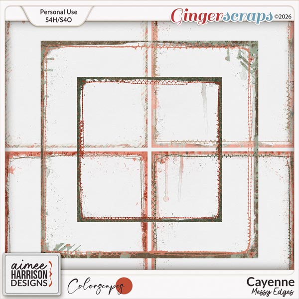 Cayenne Messy Edges by Aimee Harrison