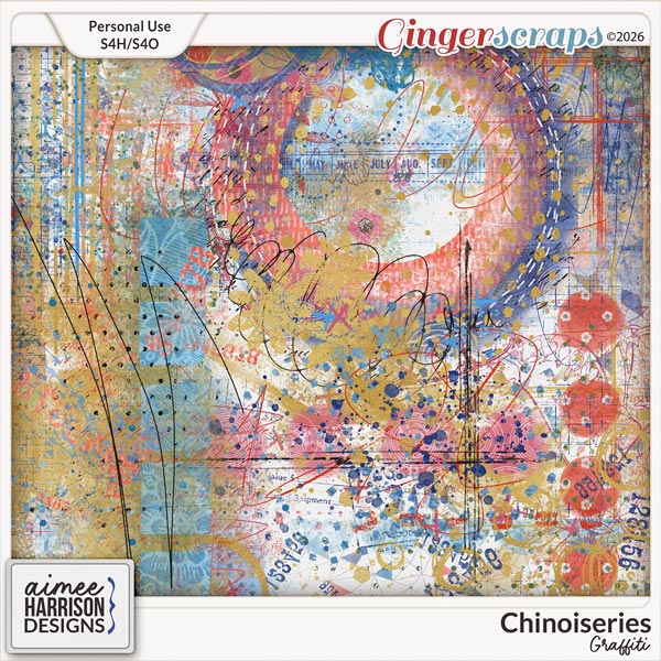 Chinoiseries Graffiti by Aimee Harrison
