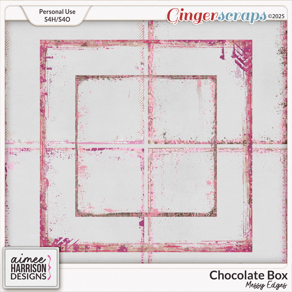 Chocolate Box Messy Edges by Aimee Harrison