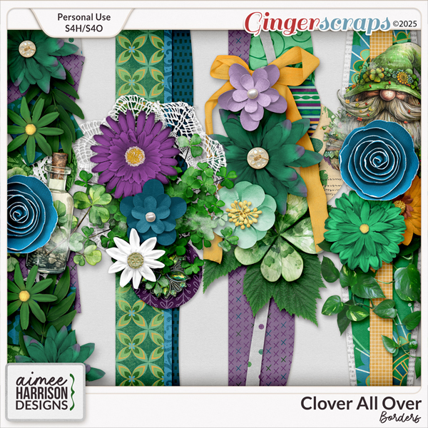 Clover All Over Borders by Aimee Harrison