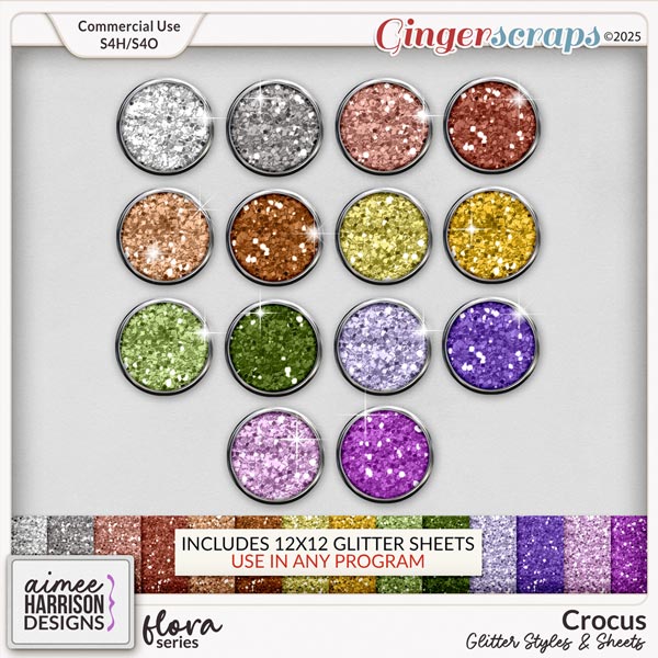 Crocus Glitters by Aimee Harrison