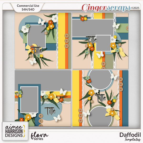 Daffodil Templates by Aimee Harrison