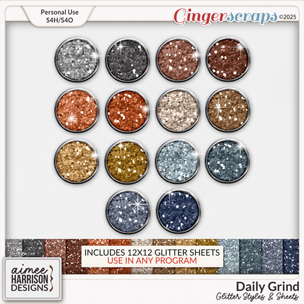 Daily Grind Glitters by Aimee Harrison