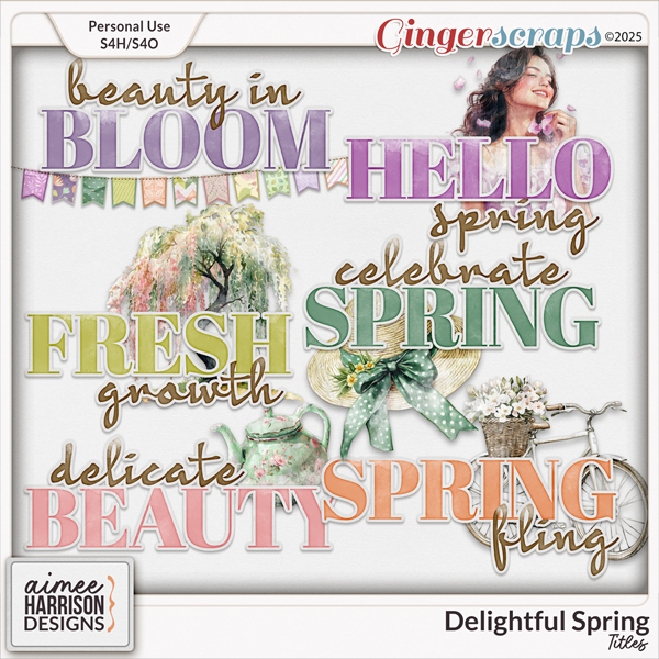 Delightful Spring Titles by Aimee Harrison