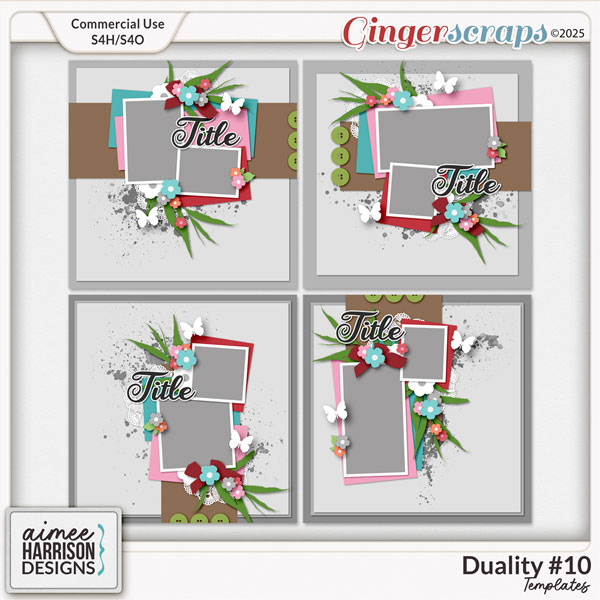 Duality #10 Templates by Aimee Harrison