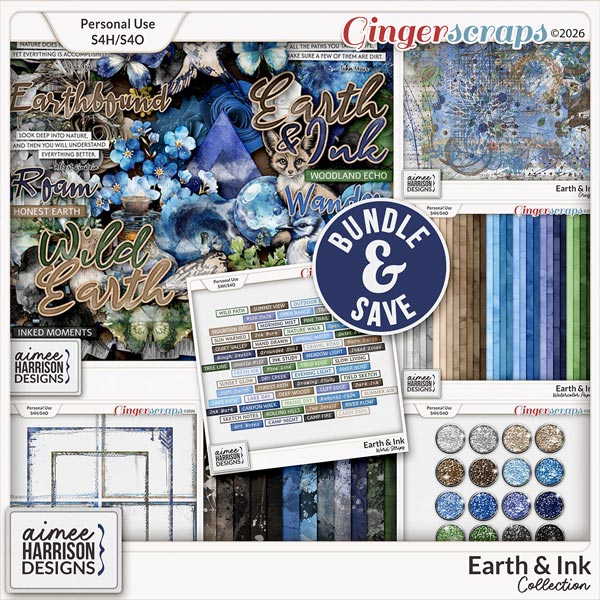 Earth & Ink Collection by Aimee Harrison