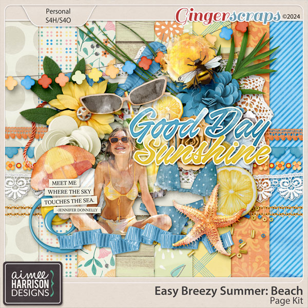 Easy Breezy Summer: Beach Mini Kit by Aimee Harrison