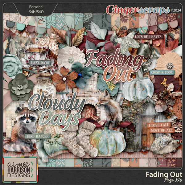 Fading Out Page Kit by Aimee Harrison