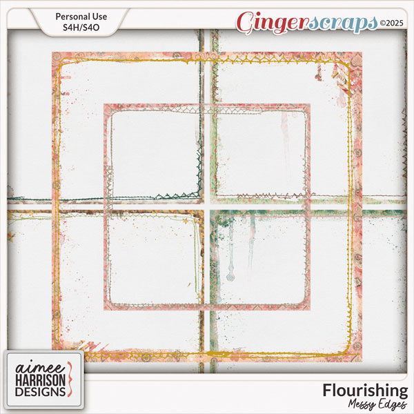 Flourishing Messy Edges by Aimee Harrison