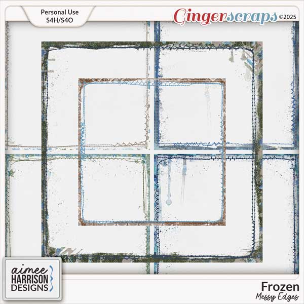 Frozen Messy Edges by Aimee Harrison