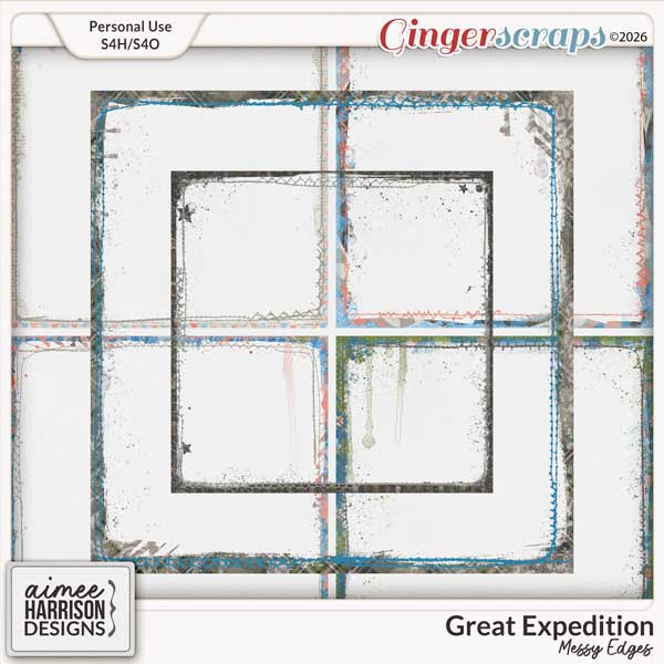 Great Expedition Messy Edges by Aimee Harrison