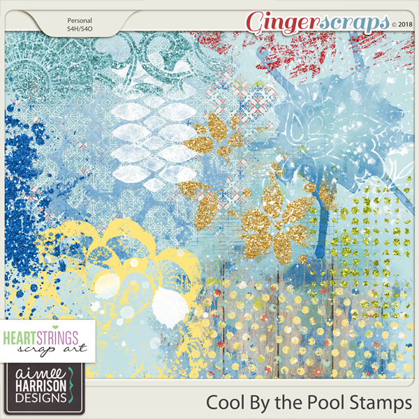 Cool By the Pool Stamps by Aimee Harrison and HSA