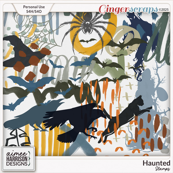 Haunted Stamps by Aimee Harrison