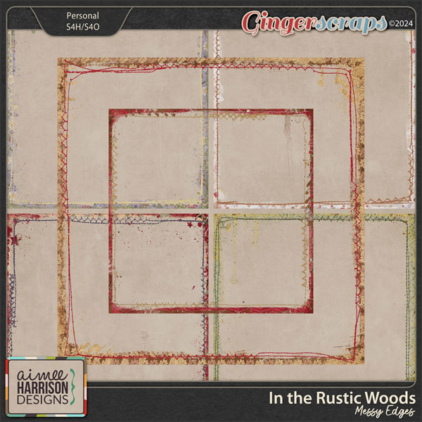 In the Rustic Woods Messy Edges by Aimee Harrison