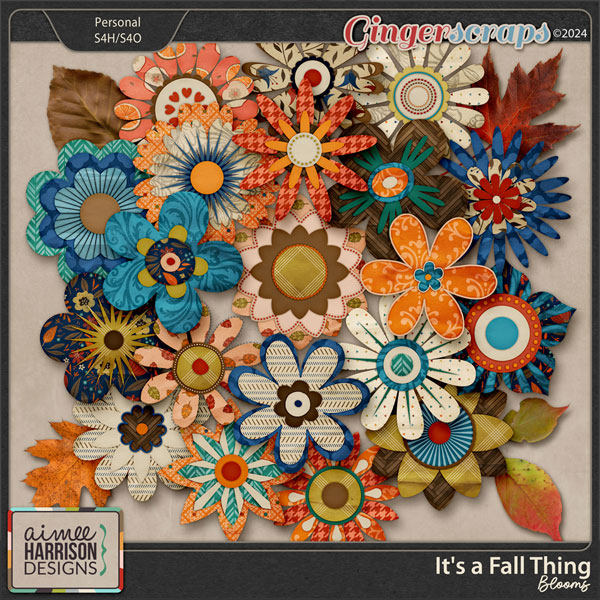 It's a Fall Thing Blooms by Aimee Harrison