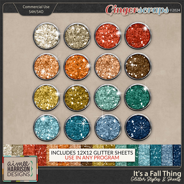 It's a Fall Thing Glitters by Aimee Harrison