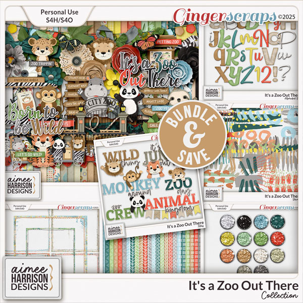 It's a Zoo Out There Collection by Aimee Harrison