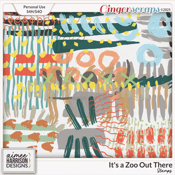It's a Zoo Out There Stamps by Aimee Harrison