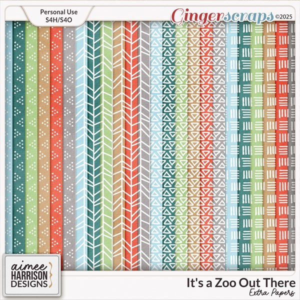 It's a Zoo Out There Extra Papers by Aimee Harrison