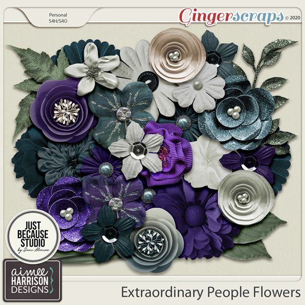 Extraordinary People Flowers by Aimee Harrison and JB Studio