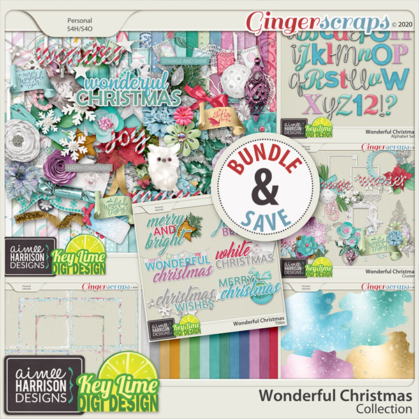 Wonderful Christmas Collection by Aimee Harrison and Key Lime Digi Design