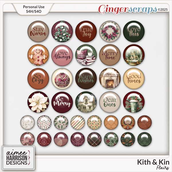 Kith & Kin Flairs by Aimee Harrison
