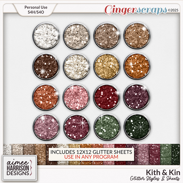 Kith & Kin Glitters by Aimee Harrison