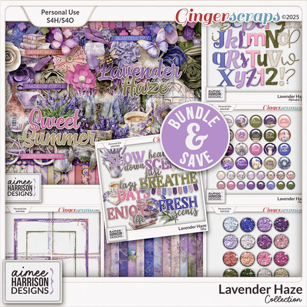 Lavender Haze Collection by Aimee Harrison