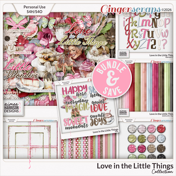 Love in the Little Things Collection by Aimee Harrison