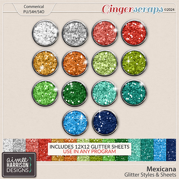 Mexicana Glitters by Aimee Harrison