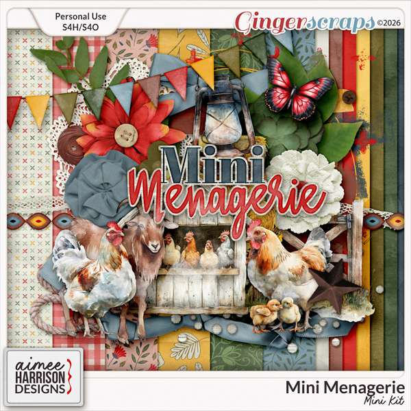 Mini Menagerie Mini Kit by Aimee Harrison