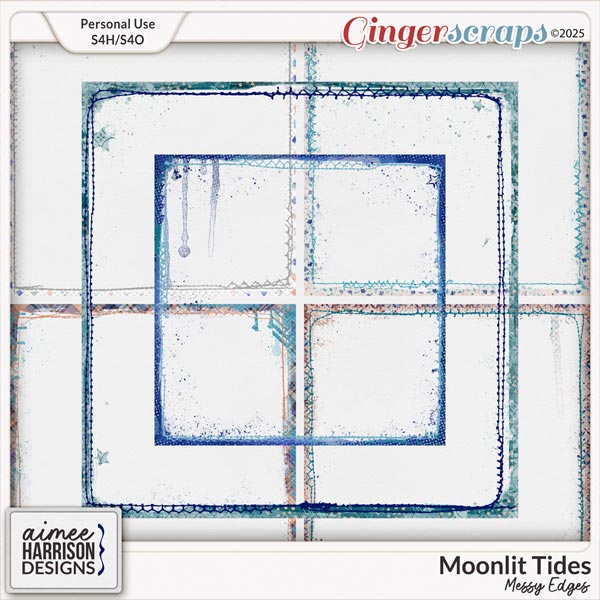 Moonlit Tides Messy Edges by Aimee Harrison