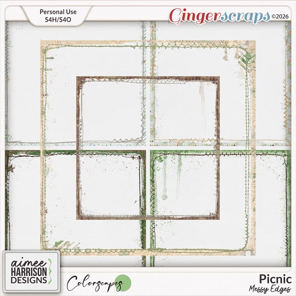 Picnic Messy Edges by Aimee Harrison