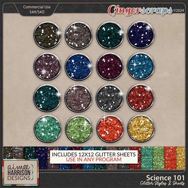 Science 101 Glitters by Aimee Harrison