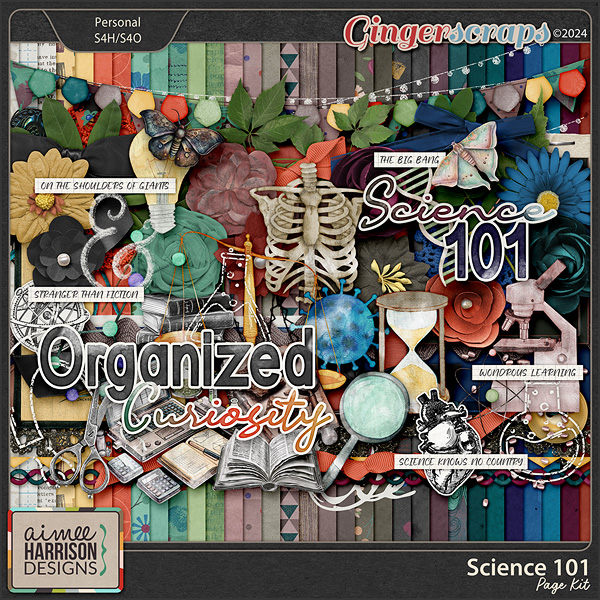 Science 101 Page Kit by Aimee Harrison