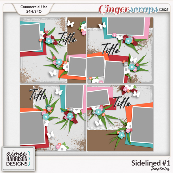Sidelined #1 Templates by Aimee Harrison